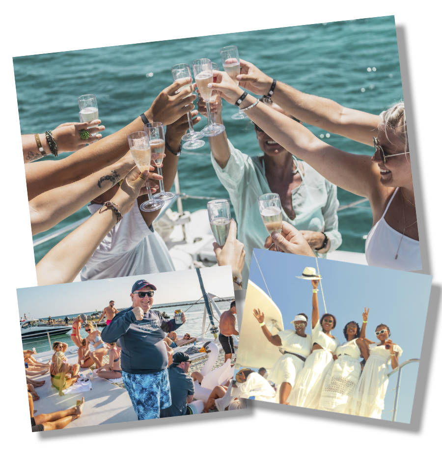 renting a boat the day before your wedding