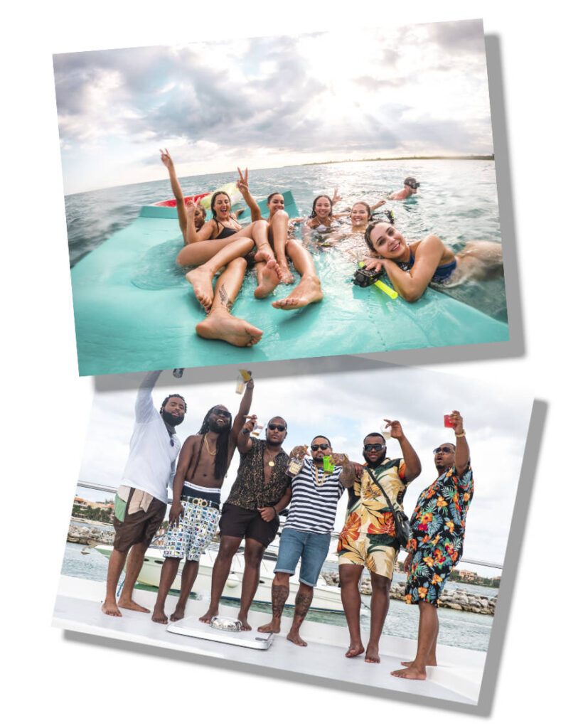 Wedding catamaran rental