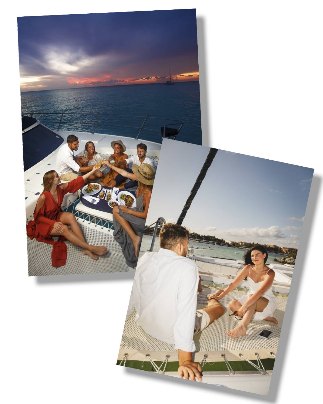 Wedding catamaran rental riviera maya