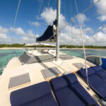 36ft la Yoya Catamaran Cozumel front view